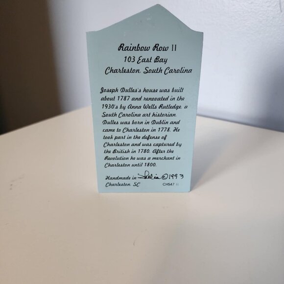 Rainbow Row II South Carolina 1993 Cat's Meow Style home - Picture 3 of 4